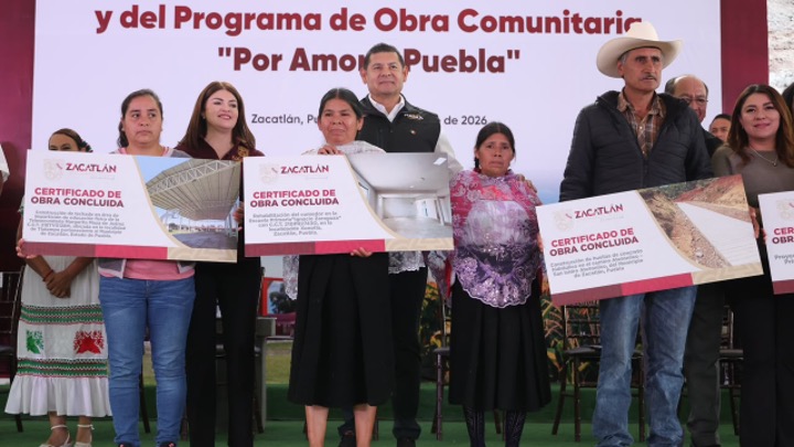 Transformación del campo y obra comunitaria fortalecen bienestar en la sierra norte