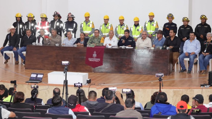 Gobierno Estatal despliega acciones en territorio ante amenaza de lluvias en sierra norte